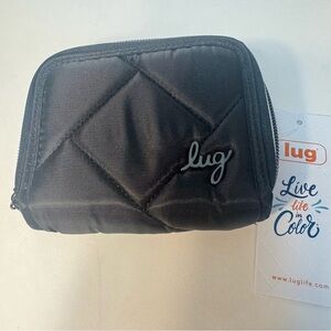 NWT. Lug Splits SE Wallet black with RFID protection